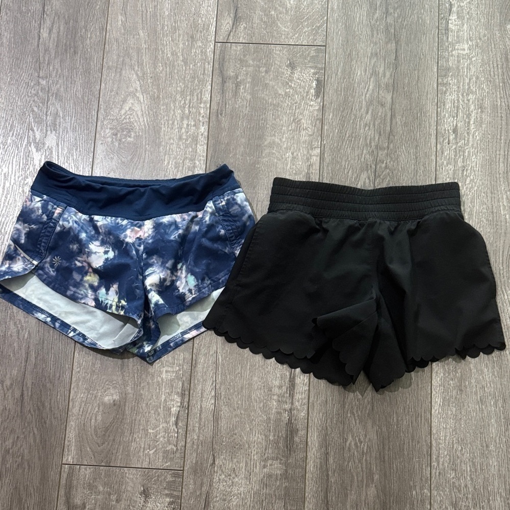 Set of girls active shorts 6-7